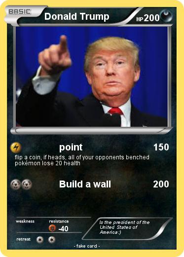 Pokemon Donald Trump