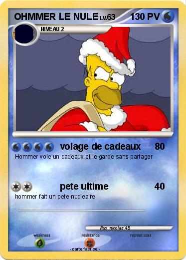Pokemon OHMMER LE NULE