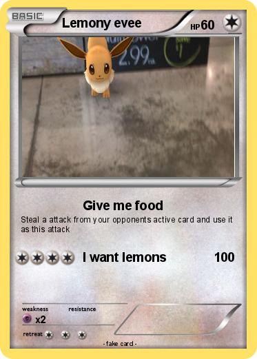 Pokemon Lemony evee