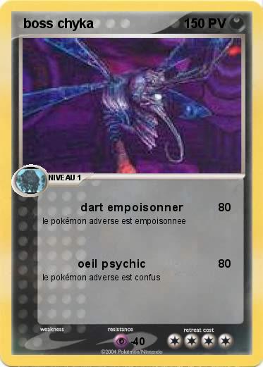 Pokemon  boss chyka 