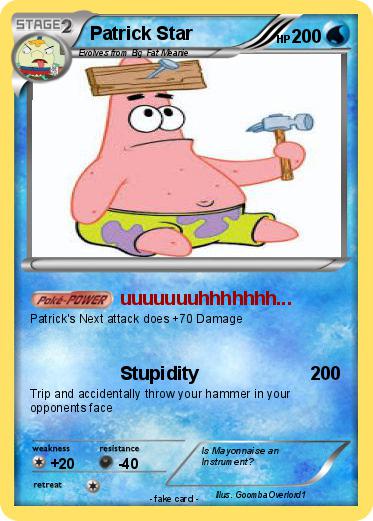 Pokemon Patrick Star