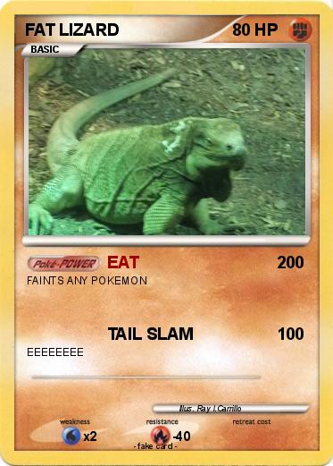 Pokemon FAT LIZARD