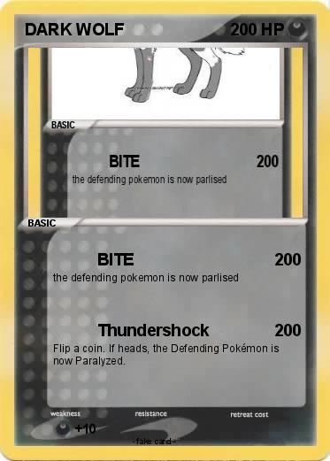Pokemon DARK WOLF