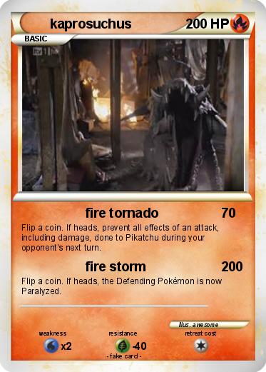 Pokemon kaprosuchus