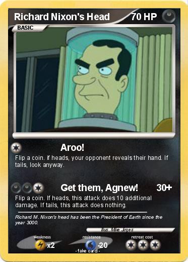 Pokemon Richard Nixon's Head