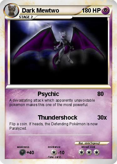 Pokemon Dark Mewtwo