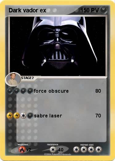 Pokemon Dark vador ex