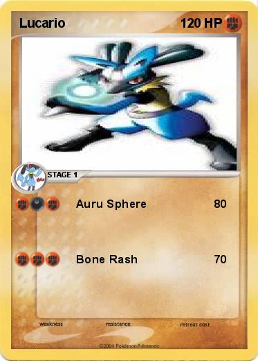 Pokemon Lucario