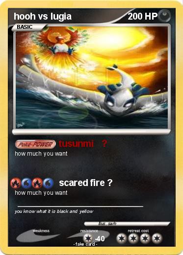 Pokemon hooh vs lugia