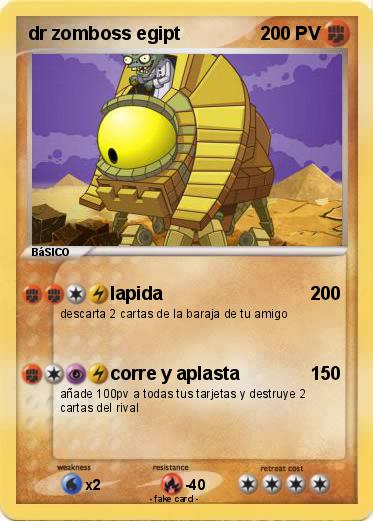 Pokemon dr zomboss egipt