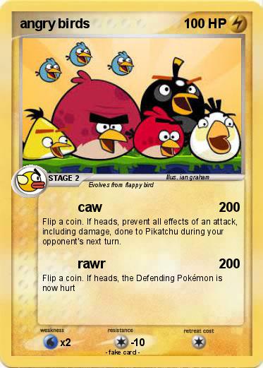 Pokemon angry birds