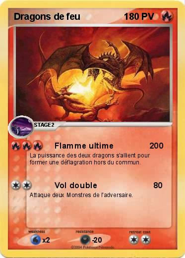 Pokemon Dragons de feu                 1