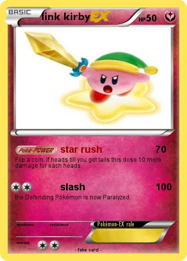 Pokemon link kirby
