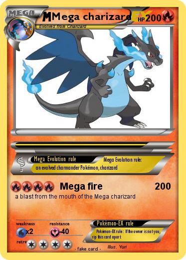 Pokemon Mega charizard