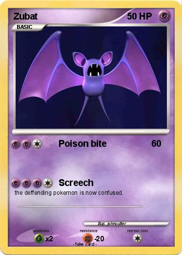 Pokemon Zubat
