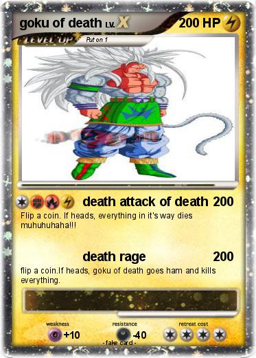 Pokemon goku of death