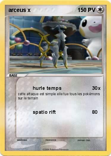 Pokemon arceus x
