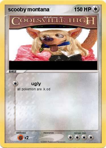 Pokemon scooby montana
