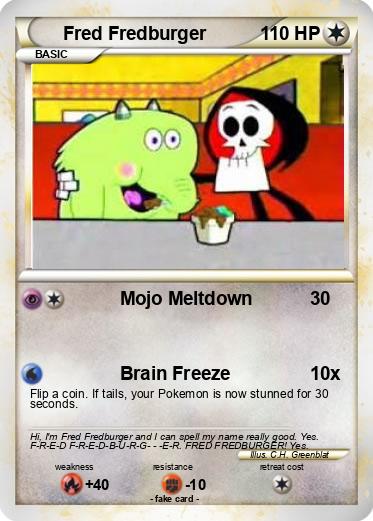 Pokemon Fred Fredburger