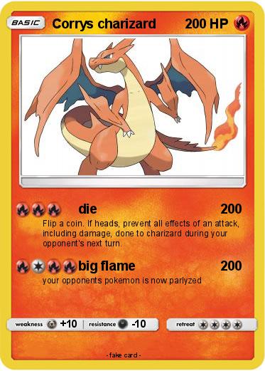 Pokemon Corrys charizard