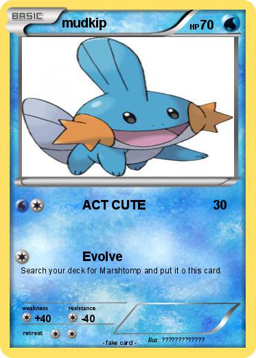 Pokemon mudkip