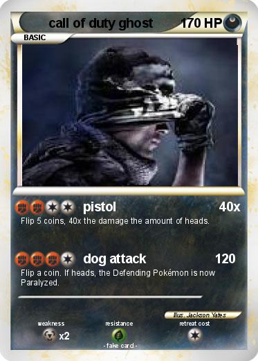 Pokemon call of duty ghost