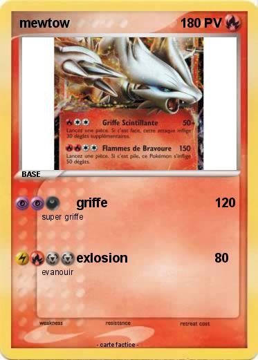 Pokemon mewtow