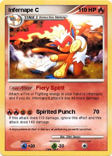 Pokemon Infernape C
