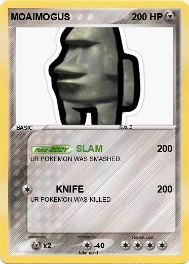 Pokemon MOAIMOGUS