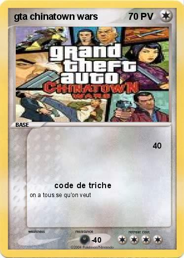 Pokemon gta chinatown wars