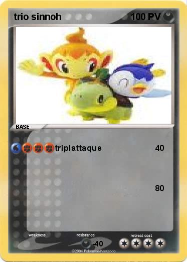 Pokemon trio sinnoh