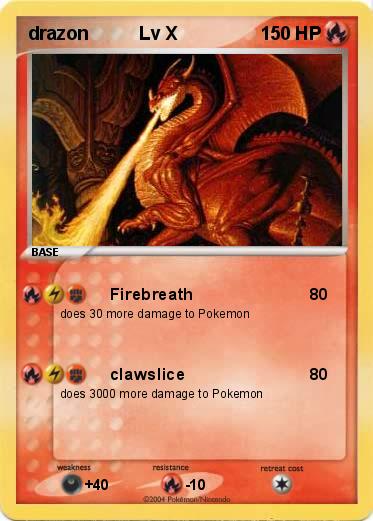 Pokemon drazon          Lv X