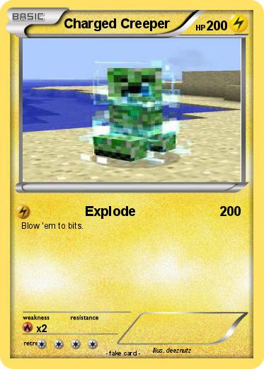 Pokemon Charged Creeper