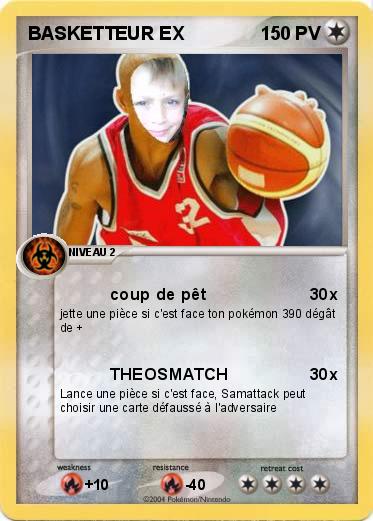 Pokemon BASKETTEUR EX