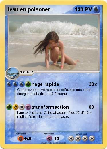 Pokemon leau en poisoner