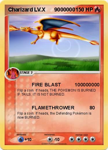 Pokemon Charizard LV.X      9000000