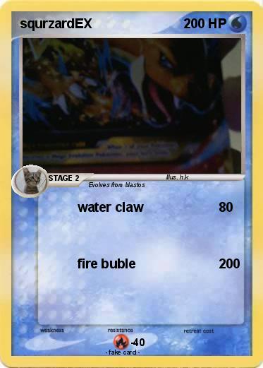 Pokemon squrzardEX