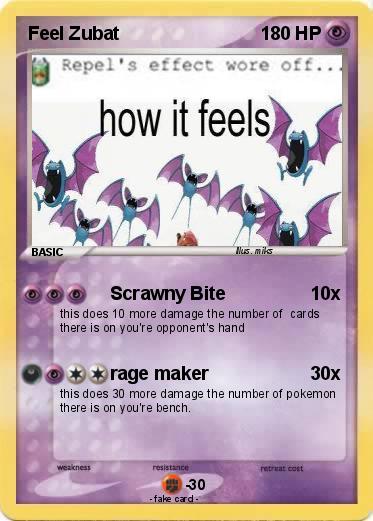 Pokemon Feel Zubat