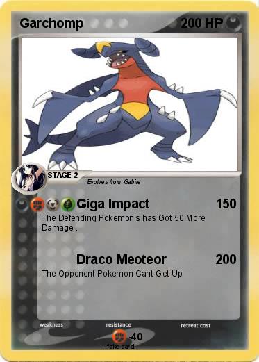 Pokemon Garchomp