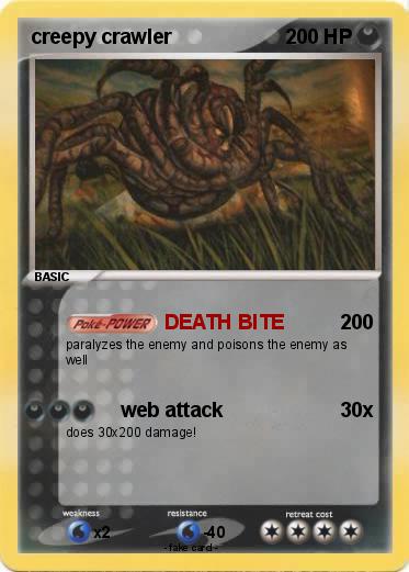 Pokemon creepy crawler