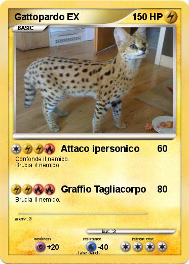 Pokemon Gattopardo EX