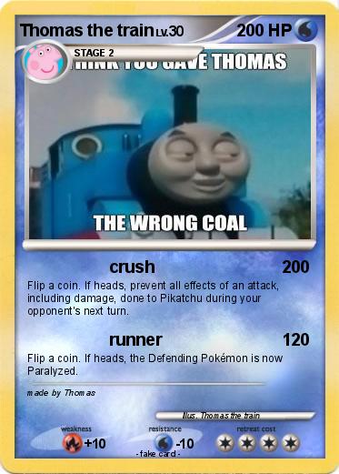 Pokemon Thomas the train