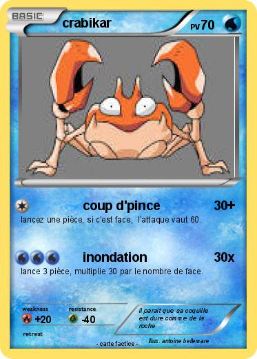 Pokemon crabikar