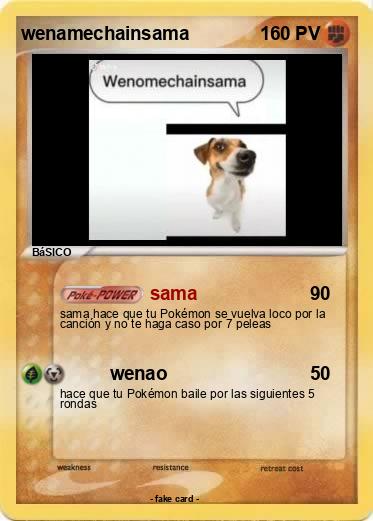Pokemon wenamechainsama