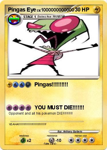 Pokemon Pingas Eye