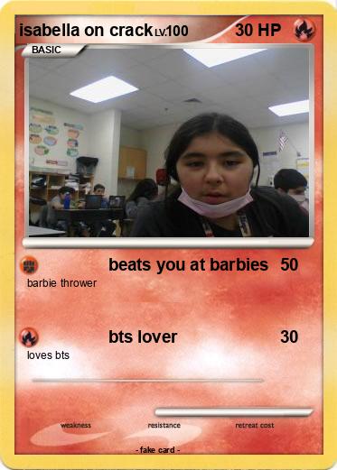 Pokemon isabella on crack