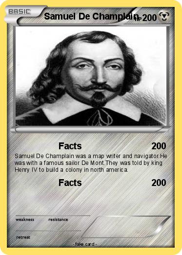 Pokemon Samuel De Champlain