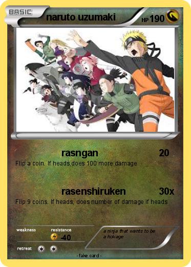 Pokemon naruto uzumaki