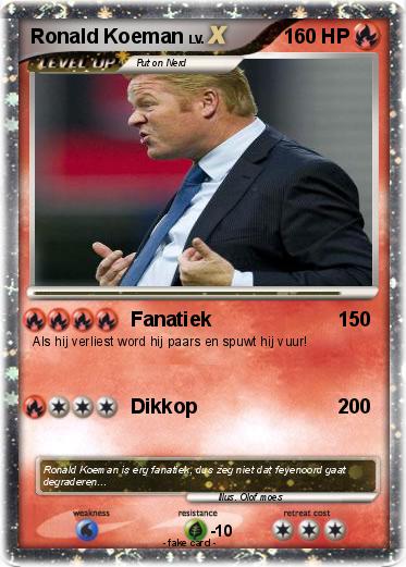 Pokemon Ronald Koeman