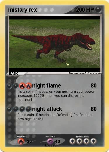 Pokemon mistary rex